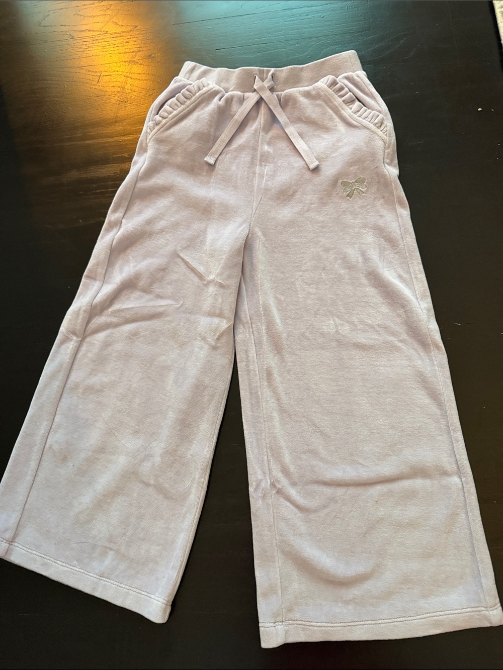 Tucker + Tate Lilac Wide-Leg Girls Leggings